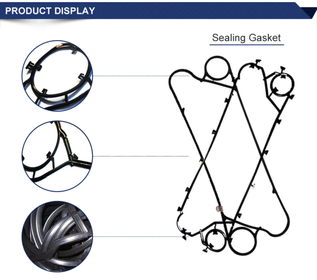 API Sigma9 Sigma13 Sigma26 Sigma27 Sigma37 Sigma66 Gasket for Heat Exchanger with EPDM NBR HNBR Hepdm FKM Viton Material