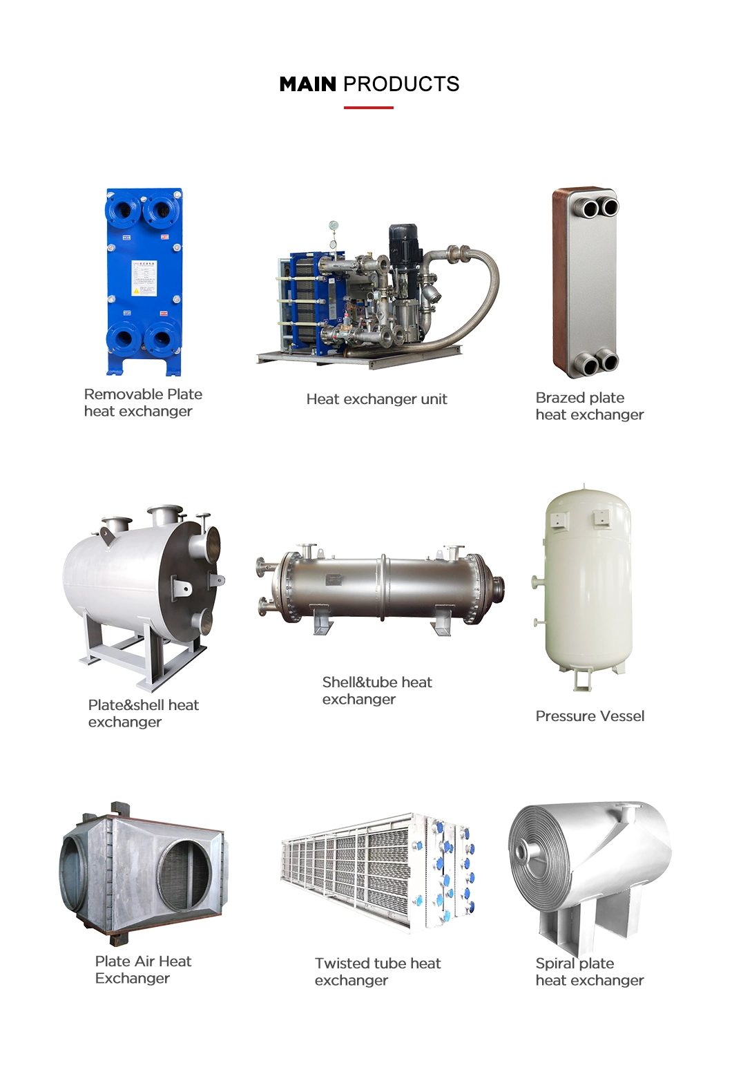 Brazed Plate Heat Exchanger for Waste Heating Recovery